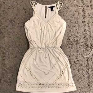 White House Black Market Beaded Cocktail Dress - S